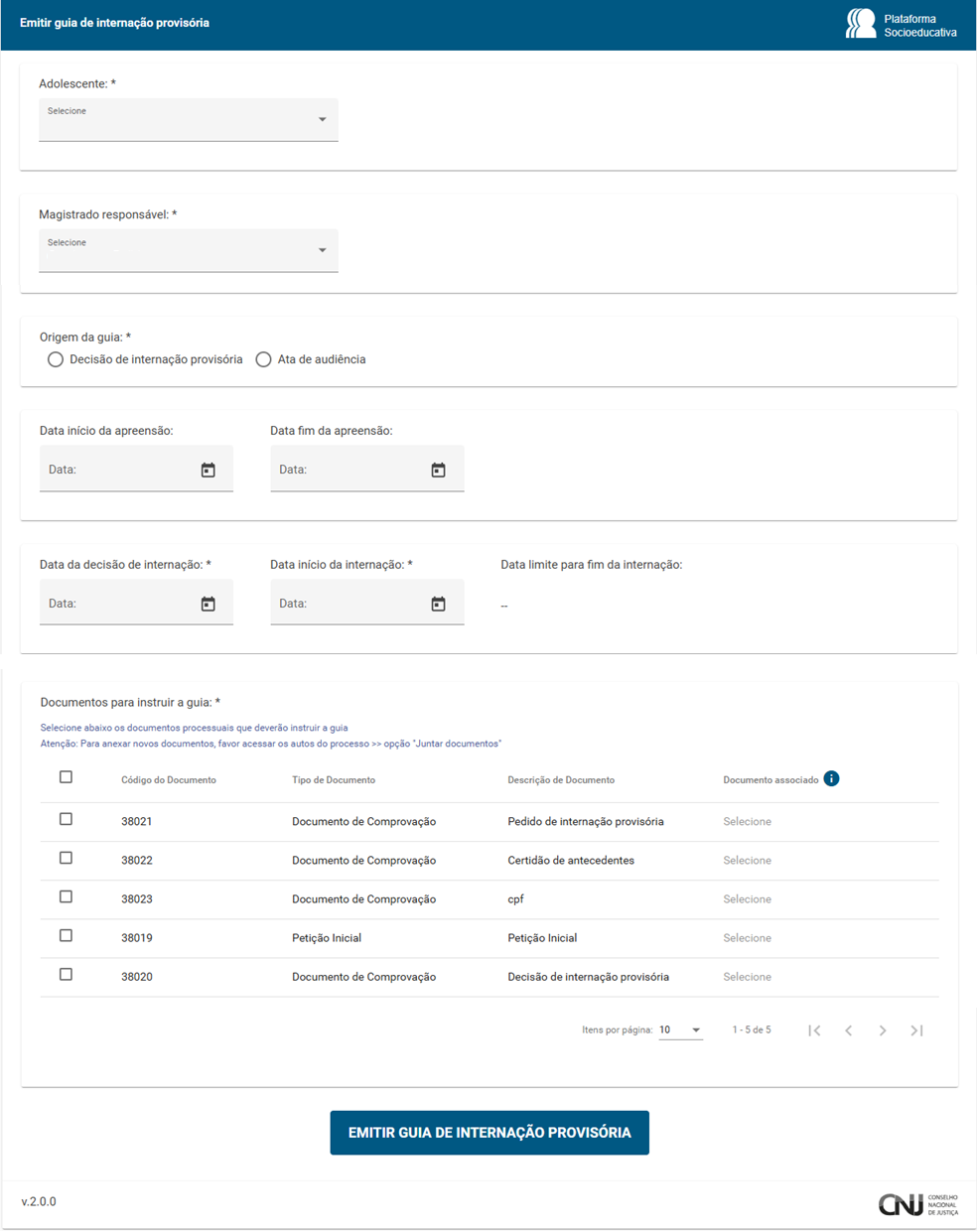 Imagem guia-unificadora